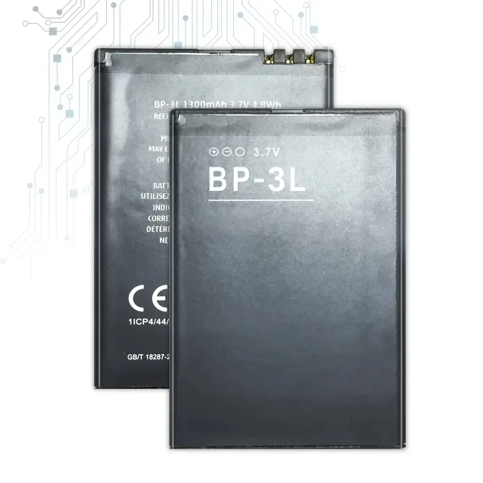 

BP-3L Replacement Battery For NOKIA Lumia 710 610 303 3030 510 603 610C 1300mAh + Tracking Number