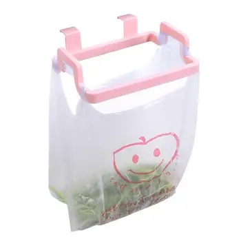 옷장 문짝 걸이식 쓰레기통, 거치대 걸이식 주방 쓰레기 보관 스탠드, 주방 쓰레기통 거치대