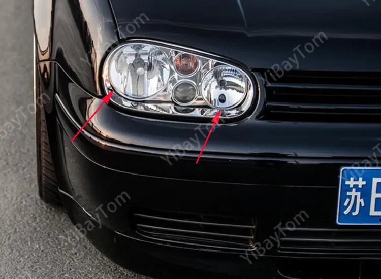 SMD Cotton Light Switchback LED Angel Eye Halo Ring DRL Kit For Volkswagen VW Golf Mk4 1998-2004 accessories