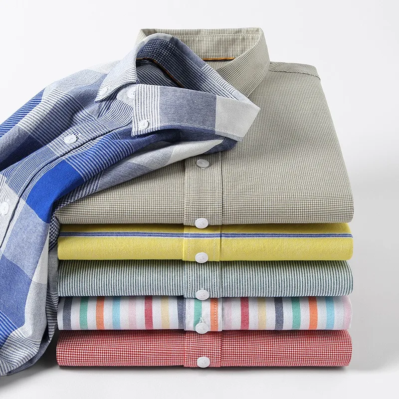 Oxford Spun Cotton Shirt Men's Casual Everyday Shirt