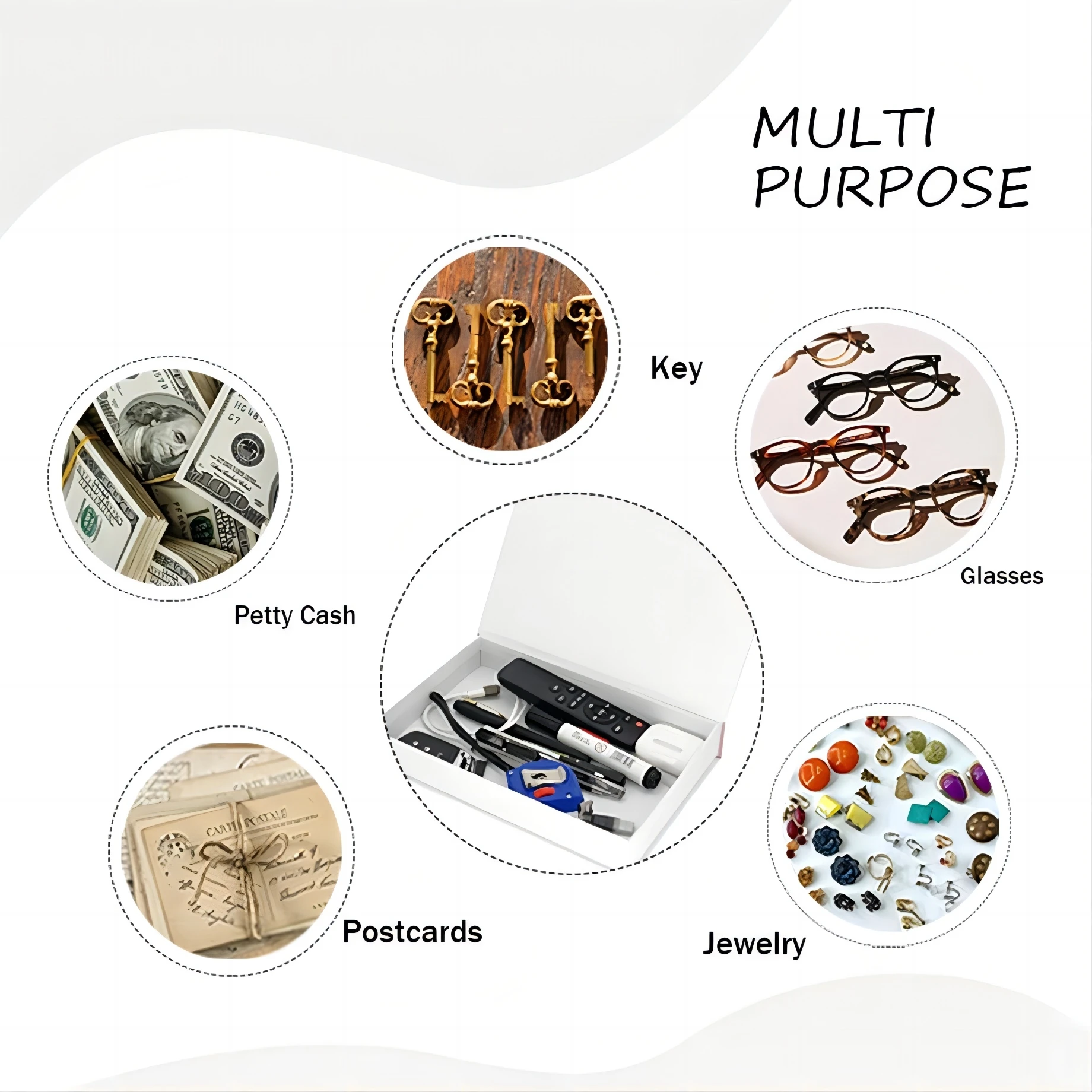 Luxury Brand Custom Fake Books Perfume Fashion Women\'s Magazine Minimal Letters Decorative Book Storage Box Coffee Table Decor