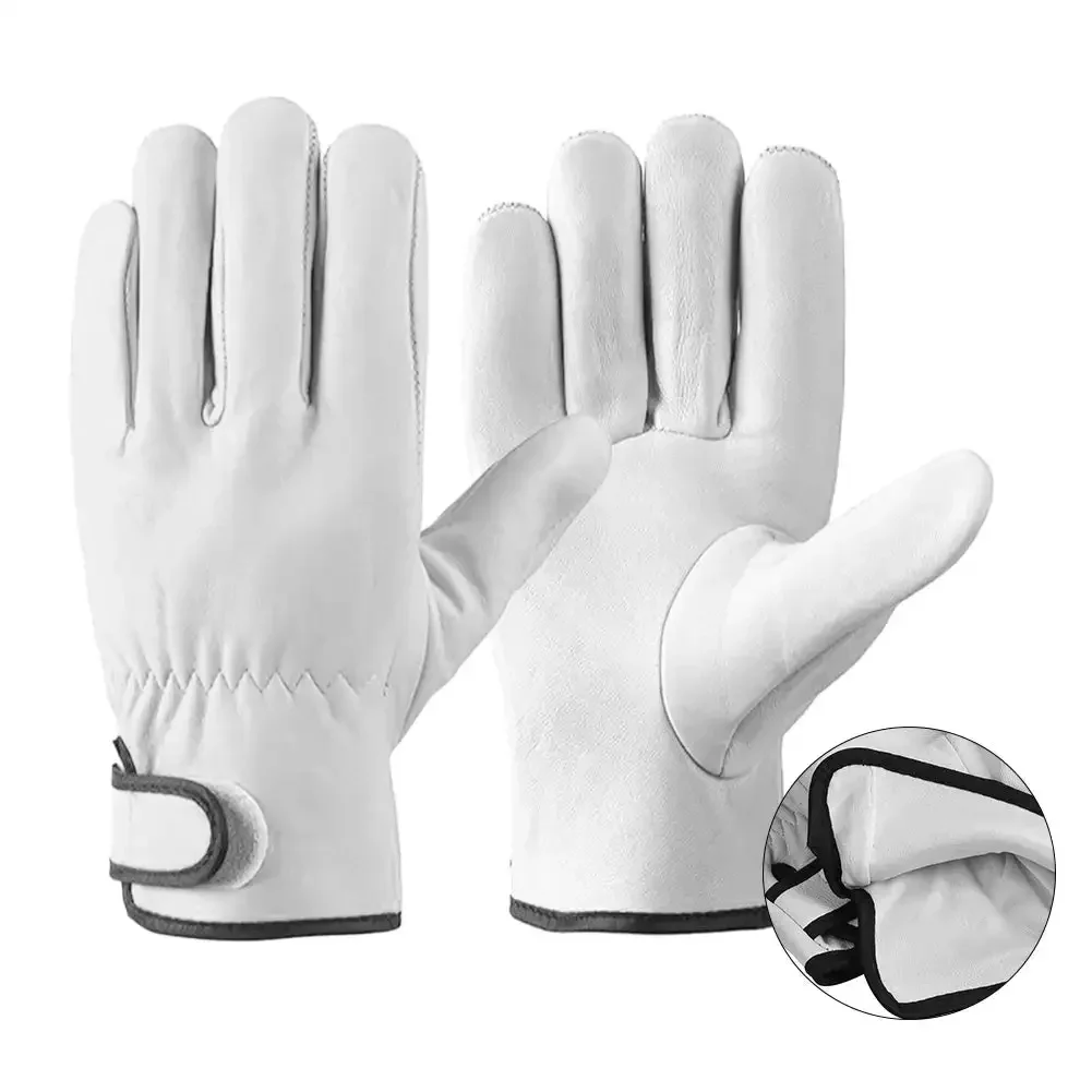 White with lining