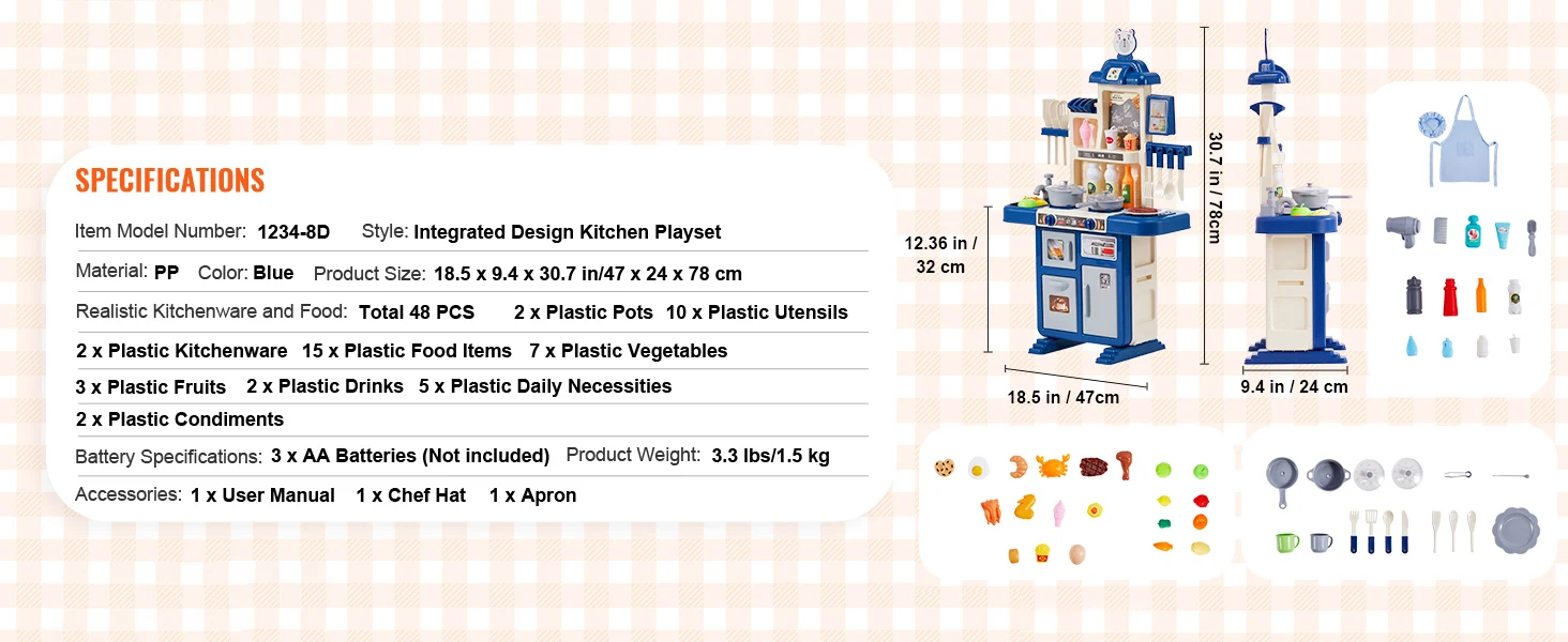 blue version playset