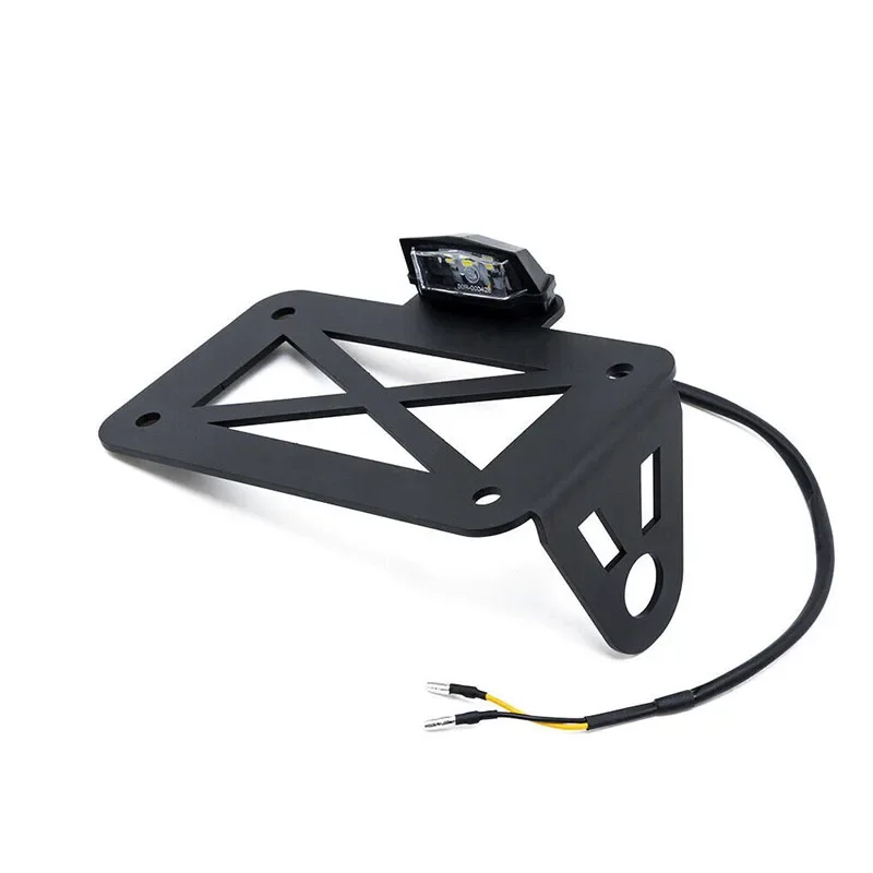 Motorcycle License Plate Holder LED Tail Light Mount Registration Plate Bracket Modified Universal for Harley Sportster Chopper license plate holder,motorcycle license plate holder