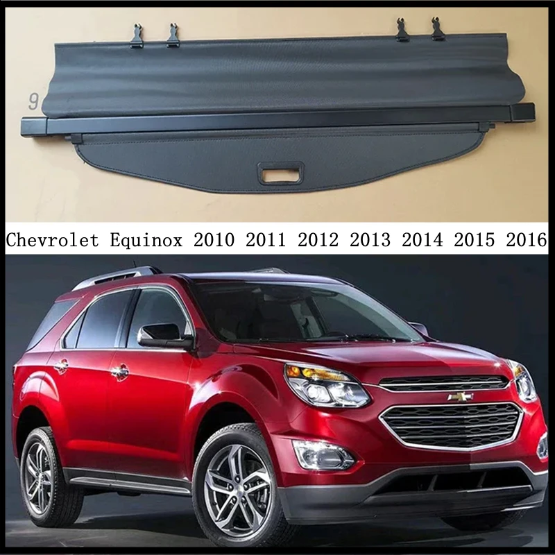 

Rear Cargo Cover For Chevrolet Equinox 2010 11 12 13 14 15 2016 Privacy Trunk Screen Security Shield Shade Modification Parts