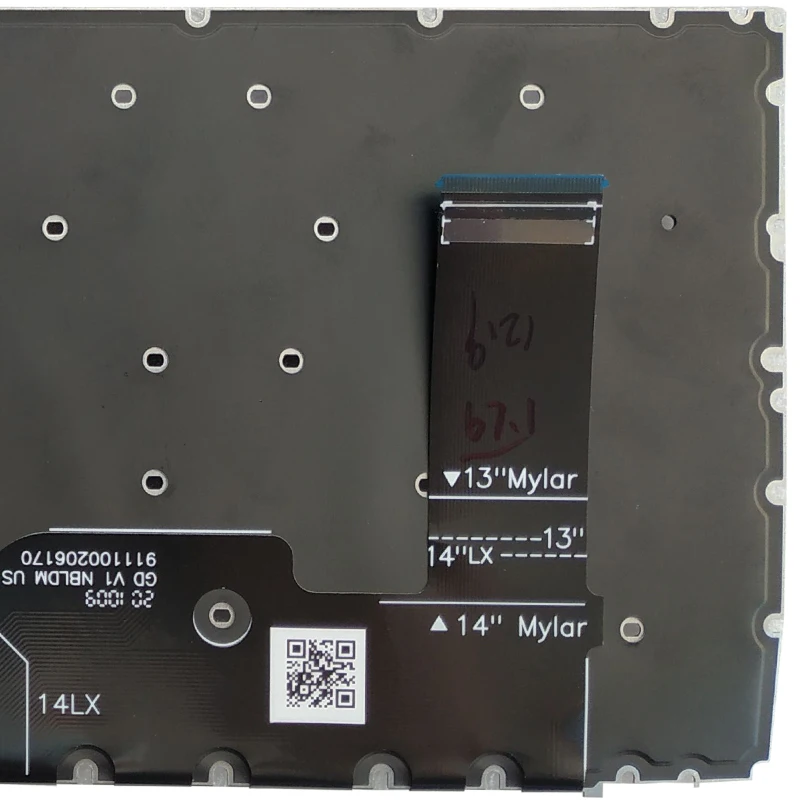 Teclado Portátil com Luz de Fundo para hp Elitebook Russo Eua Reino Unido Francês Latim Espanhol 840 g9 845 g9 1040 Novo - Imagem 4