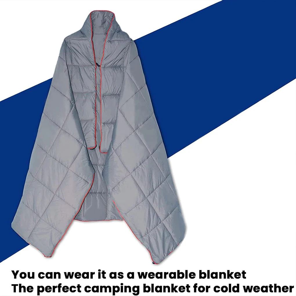 Blanket Journey Lightweight Travel Blanket For Adventures Waterproof Travel For Cold Weather grey