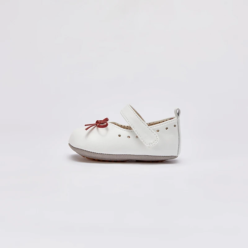 Dave Bella Baby Toddler Shoes White Baby Shoes Soft Bottom Non-slip Kid Girls Boys Princess Children DB1240214