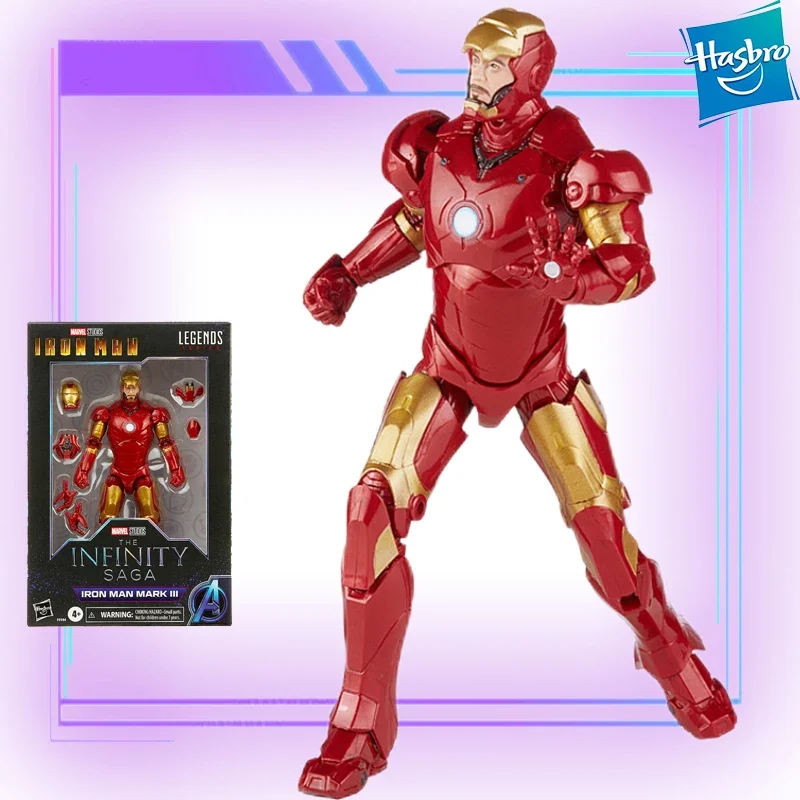 

Hasbro Genuine Marvel Legend Iron Man Hulk Model Robot Anime Hero Toys for Boys Kids Baby Christmas Gifts Free Shipping Items