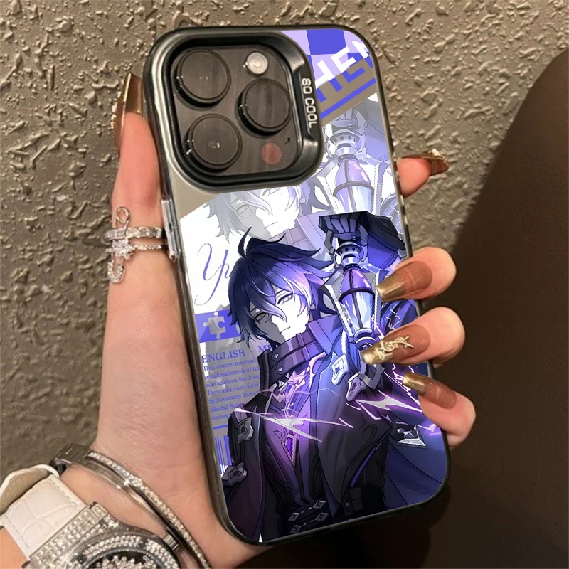 Genshin Impact Flins Columbina Themed Phone Case