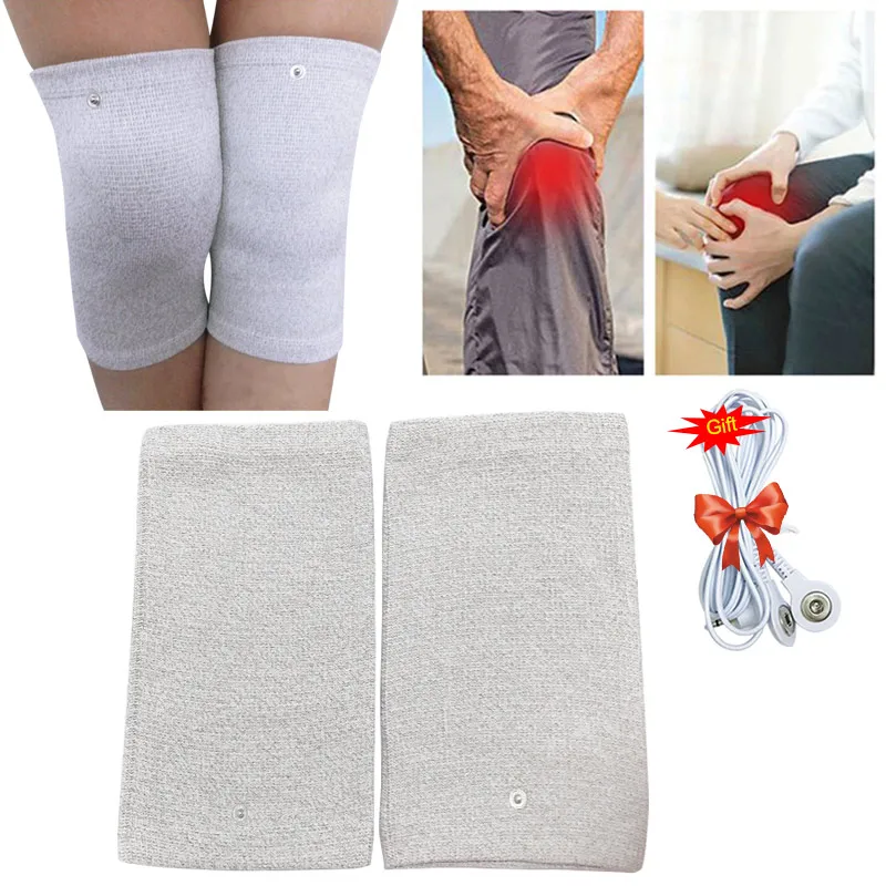Physiotherapy Massage Accessories Knee Leg Massage Electrode Pad Gloves For Tens Massager Machine Pain Relief Body Relaxation