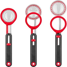 

Adjustable Lever Measuring Graduated adjustable spoon plastic DIY Kitchen Baking spoon seasoning spoon coffee powder