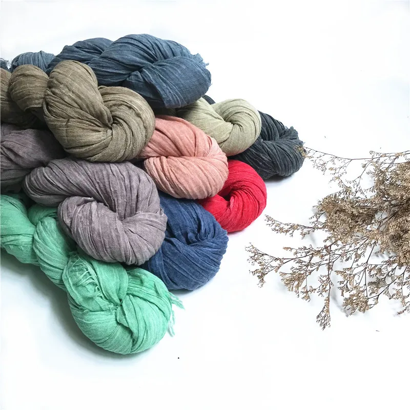 Рисунок 4 - Шарф унисекс из хлопка и льна в японском стиле