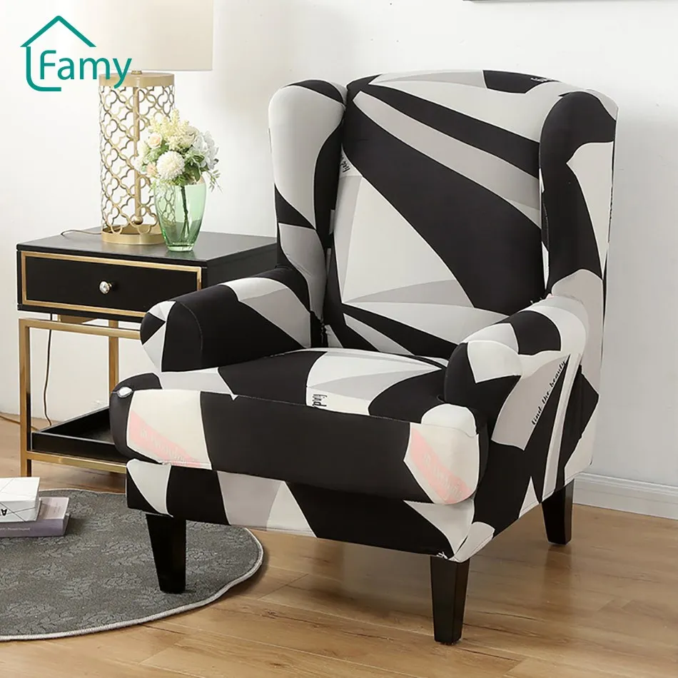 

Modern Elastic Stretch Sofa Cover Armchairs Chair Covers Living Room Furniture Protector Dust-proof Slipcover for Bedroom 1 Seat