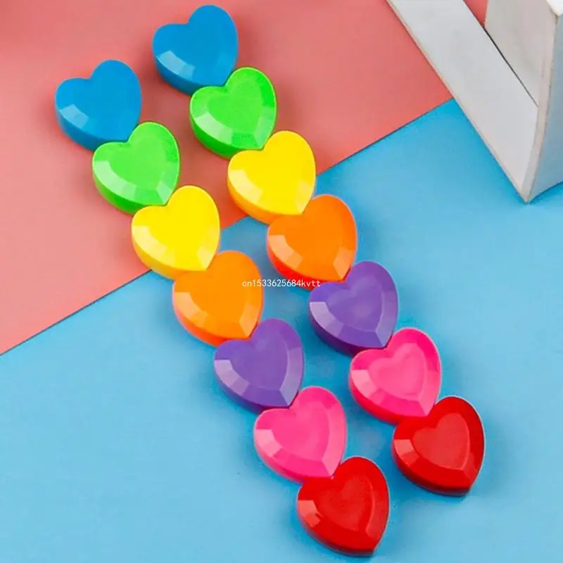7Pcs 미니 형광펜 DIY 낙서 키트 권장 연령 3 + 어린이용 Xmas Gift Dropship