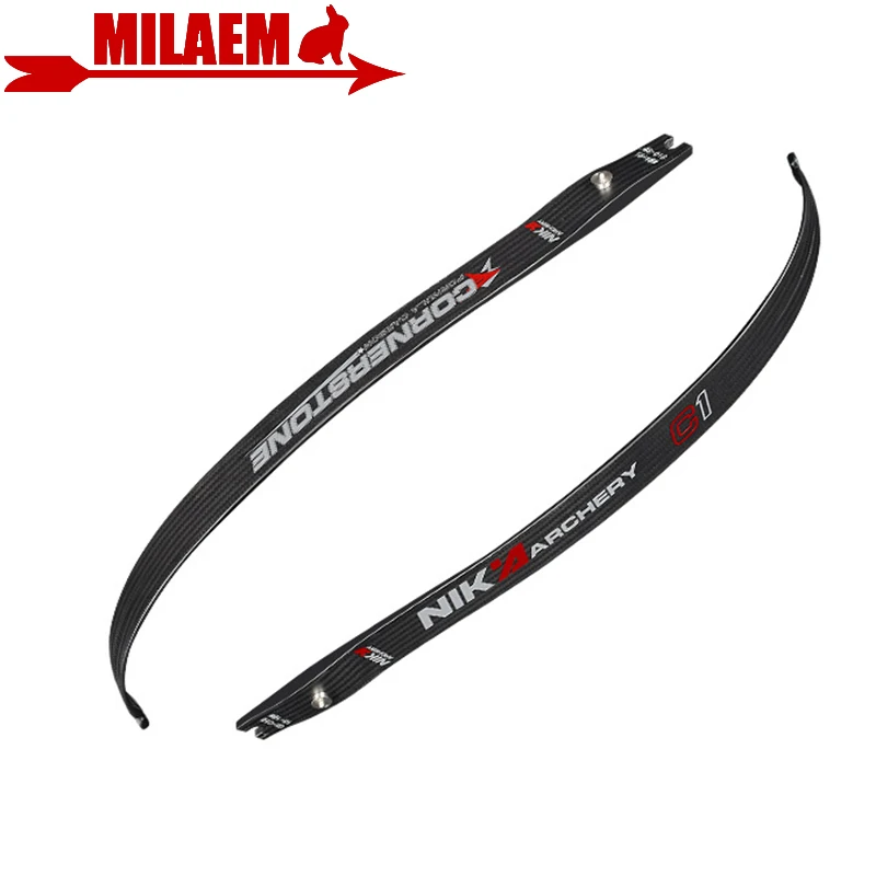 F117L CS membres d'arc classique série en Fiber de carbone 20LBS 25LBS accessoires de tir à l'arc  18