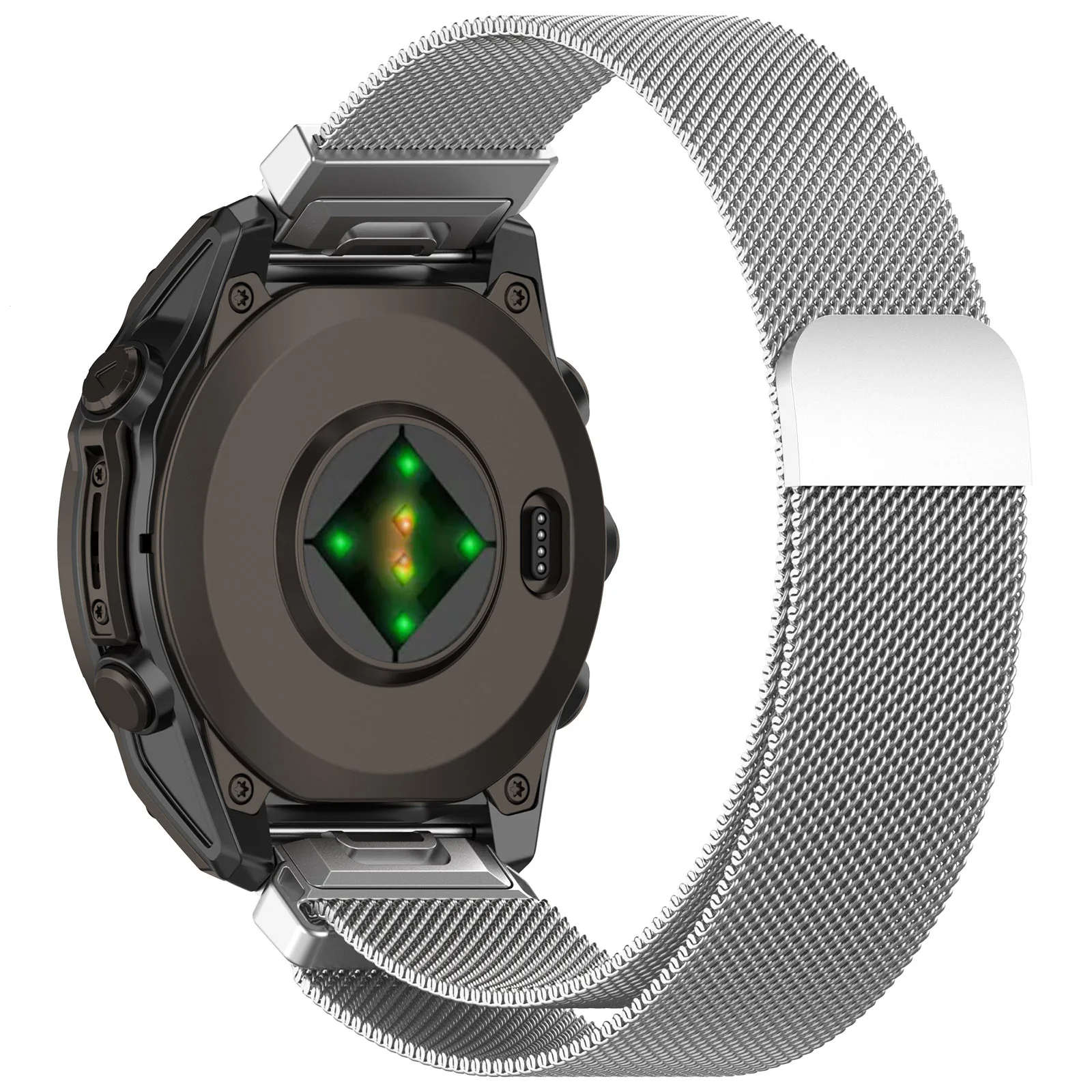 Enhanced Quick Release Milanese Magnetic Strap, Available in 26mm, 22mm, and 20mm Sizes