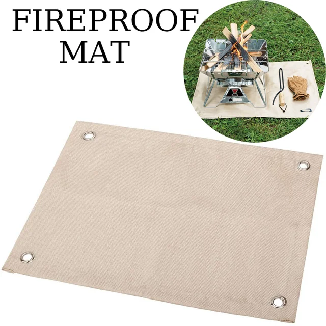 Fire Retardant BBQ Mat – Outdoor/Indoor Heat Protection Carpet 1