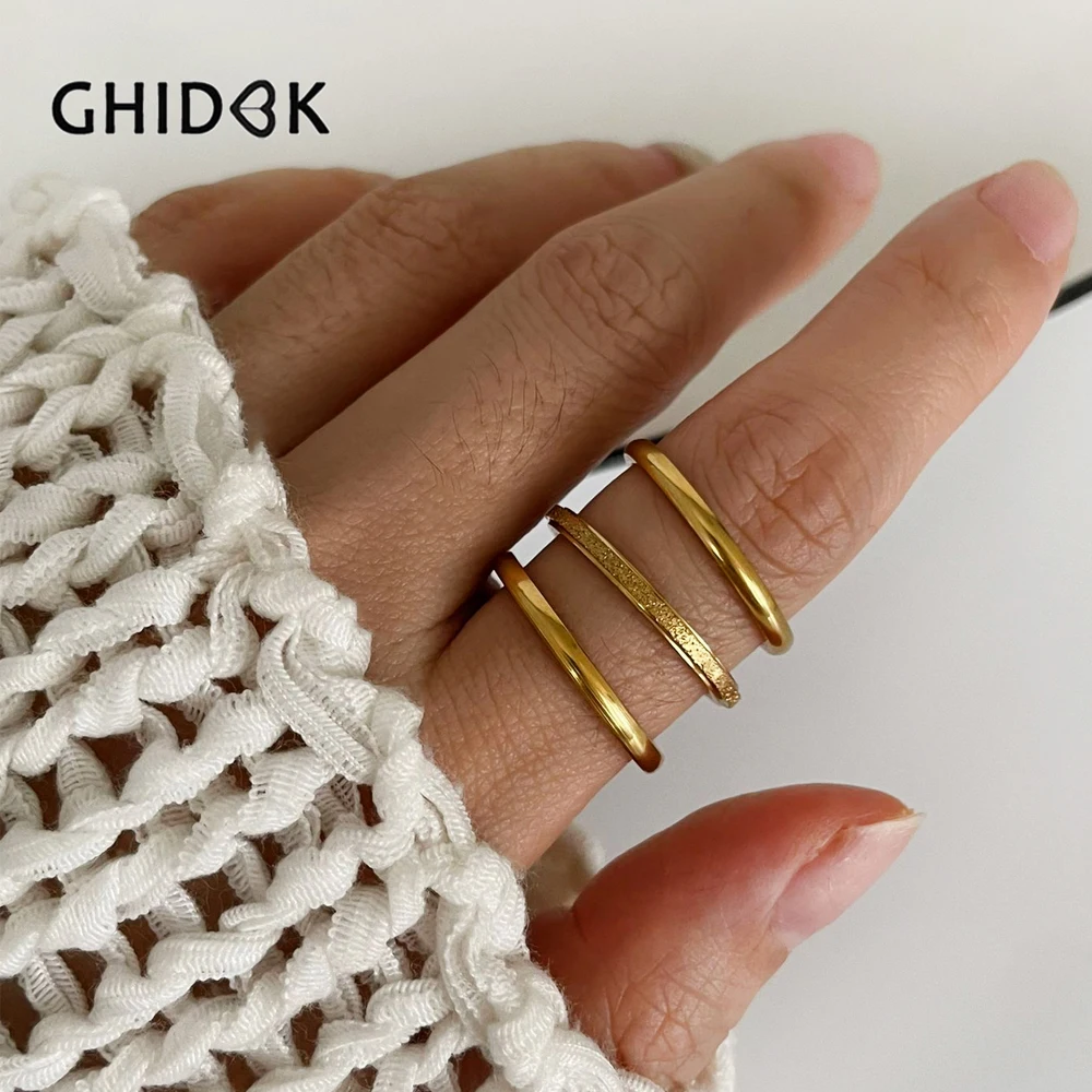Набор женских ювелирных изделий из нержавеющей стали, 3 шт.