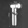 High Pressure Handheld Bidet Sprayer Toilet Water Sprayer Attachment for Bathing Pets Bathroom Kitchen Garden Wash Cloth Diaper 6