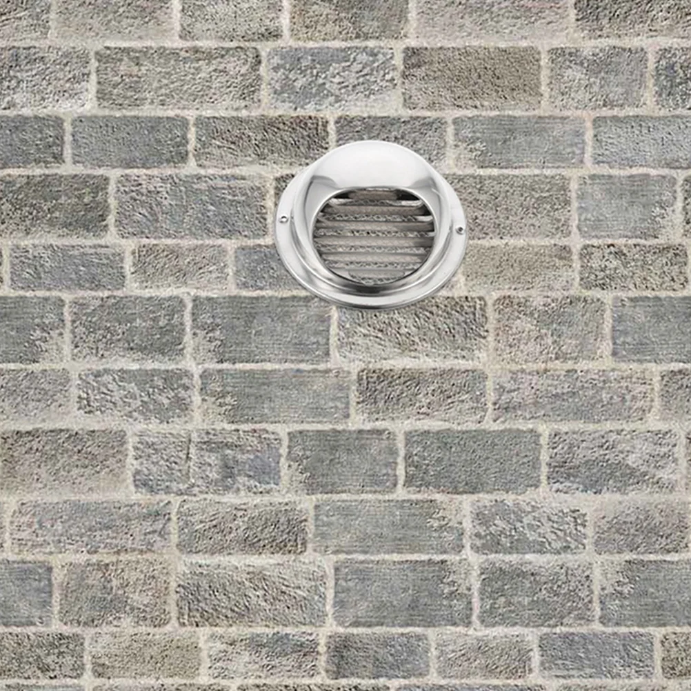 

Air Vent Covering Round Air Vent Louver Grille Covering Ventilation Accessory Breathable Exhaust Range Hood, Exhaust Pipe Outlet