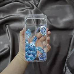 Vibrant Ocean Turtle and Starfish Phone Case - Underwater Sea Life Design Cover for Pixel 8A (Style 1)