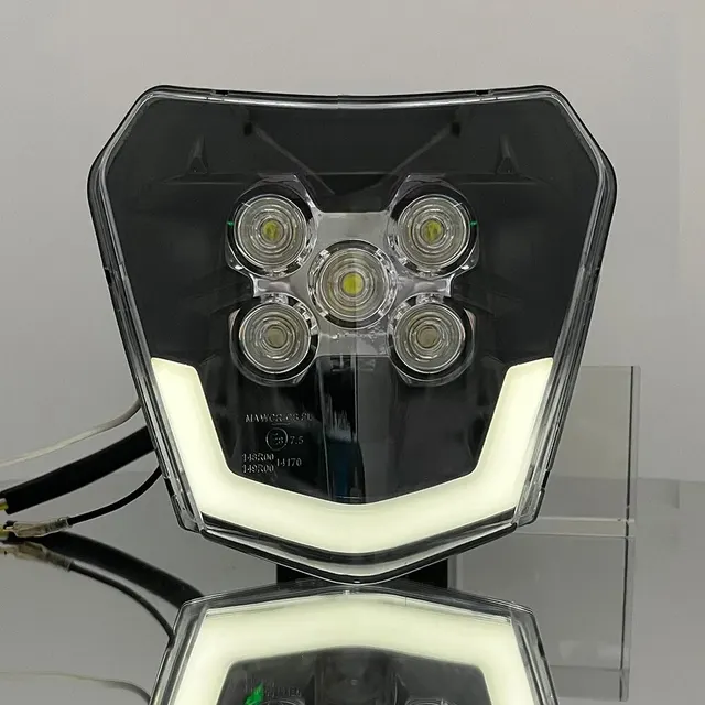 Para KTM faro de motocicleta LED Wick EXC XC SX XC-W 125 250 300 450 530 2018-2023 Dirt Bike Enduro Motocross Accesorios - Imagen 4