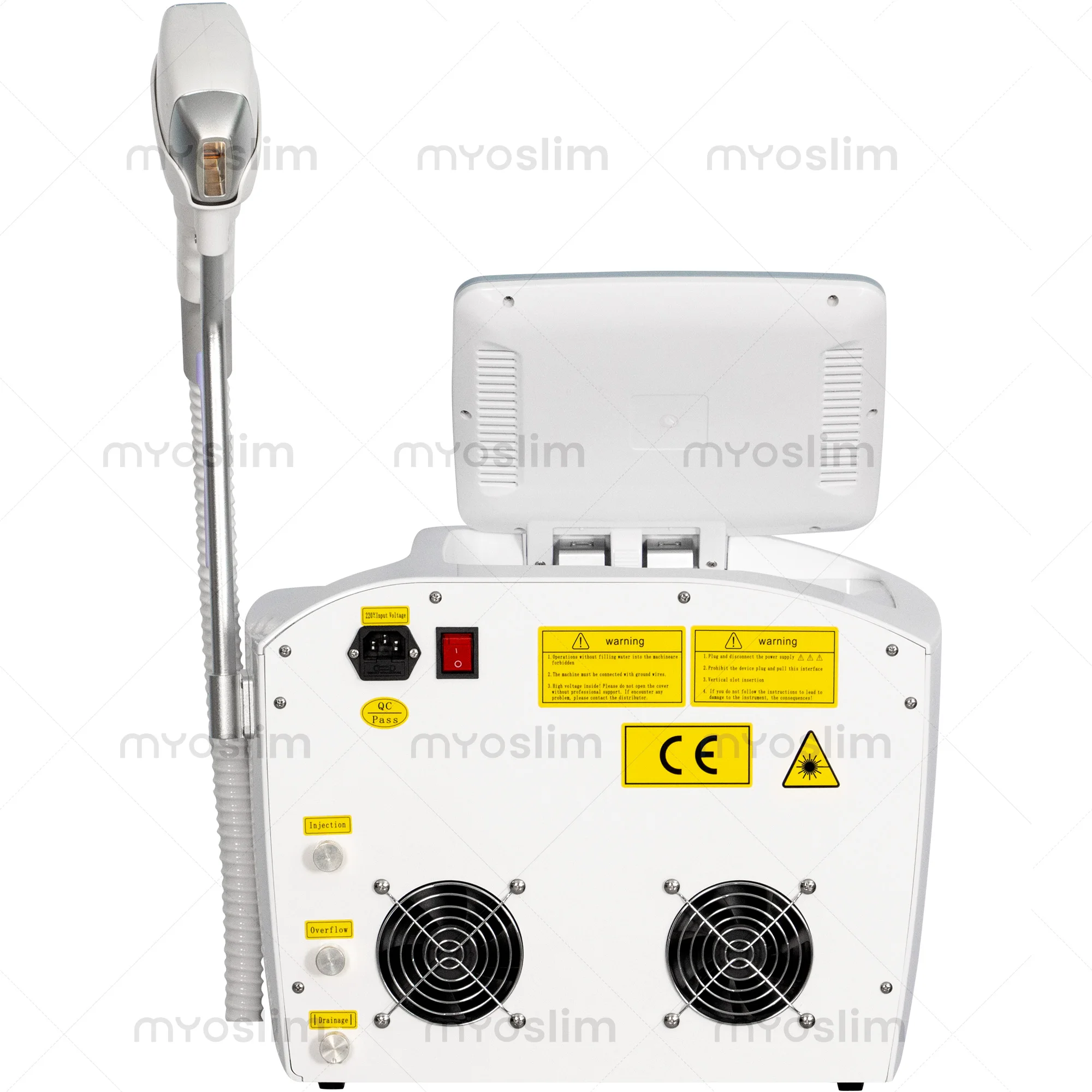 5000W 10Bars 4 Wavelength FAC Hair Removal Laser Machine Semiconductor Water Cooling+air Cooling 808nm Diode Laser Device 6