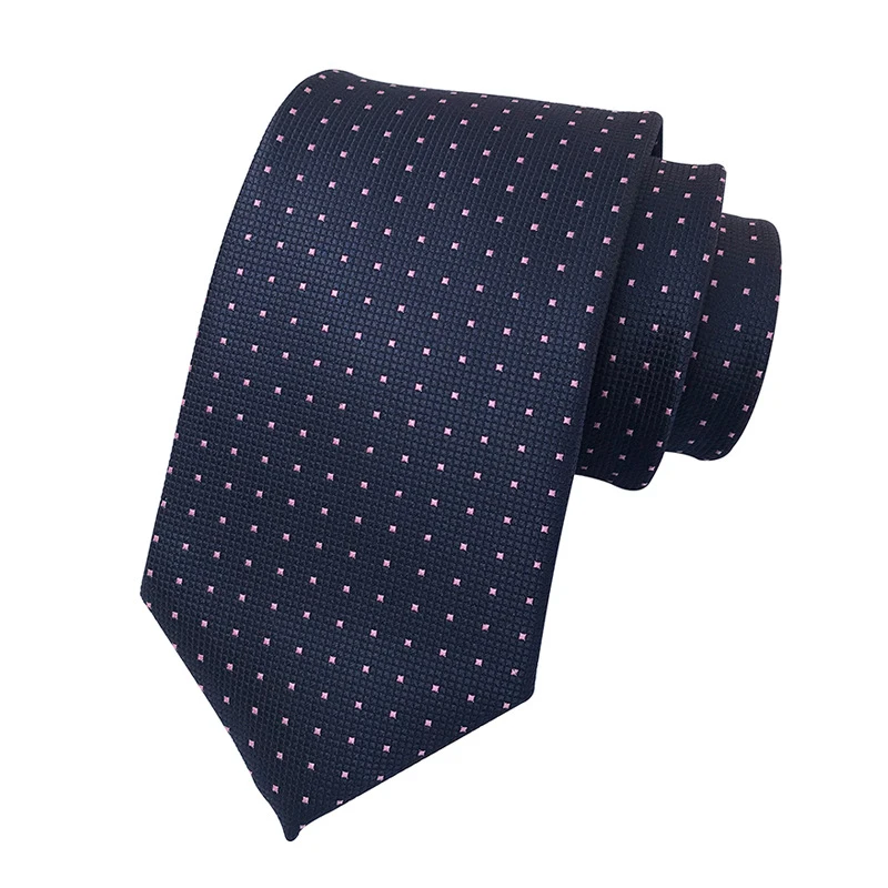 Luxus 8CM Herren Krawatten Krawatte Polka Dot Krawatten Für Mann Bräutigam Krawatte Für Männer Business Hochzeit Party – Detail 12