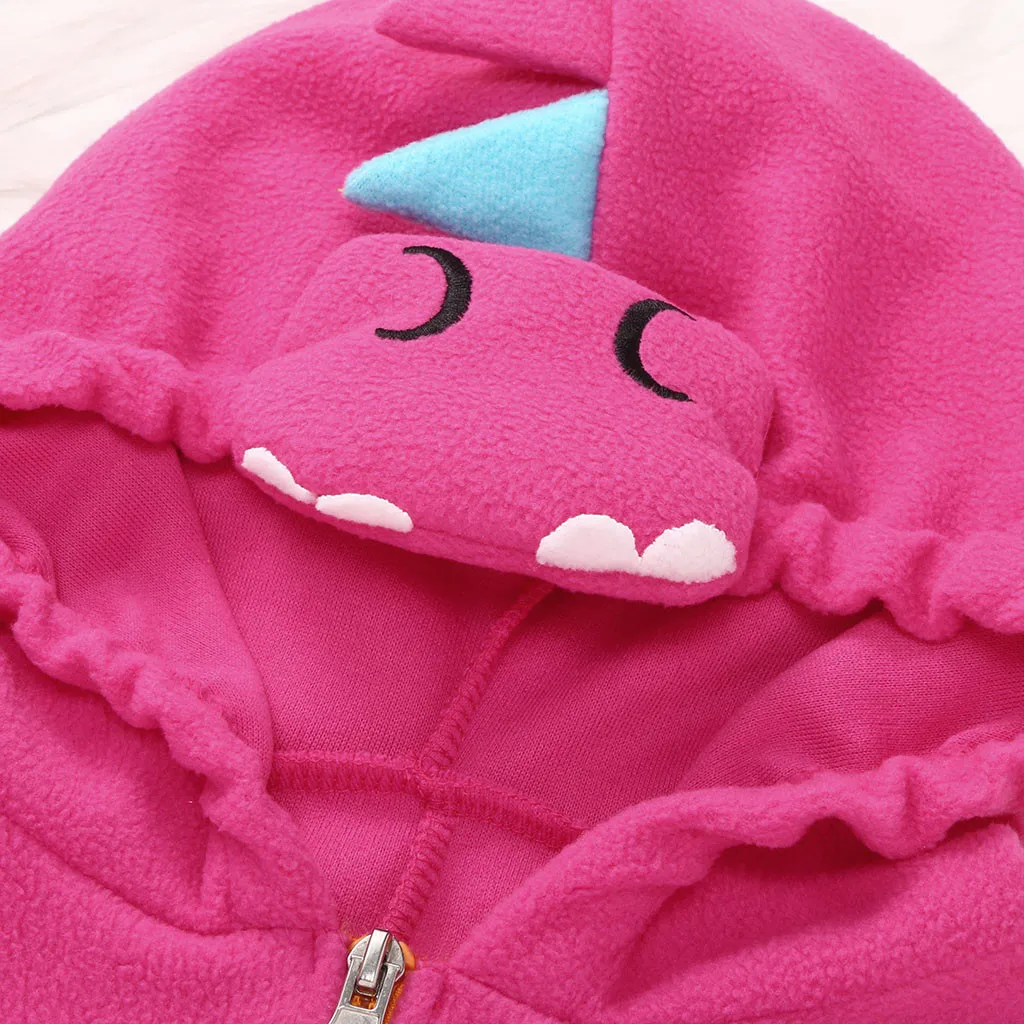 Cosplay Costume Halloween Dress Outfit Baby Girl Pink Dinosaur Costume Infant Toddler Hoodie Bodysuit Short Romper Photography Halloween Fancy Dress 6M 12M 18M 24M