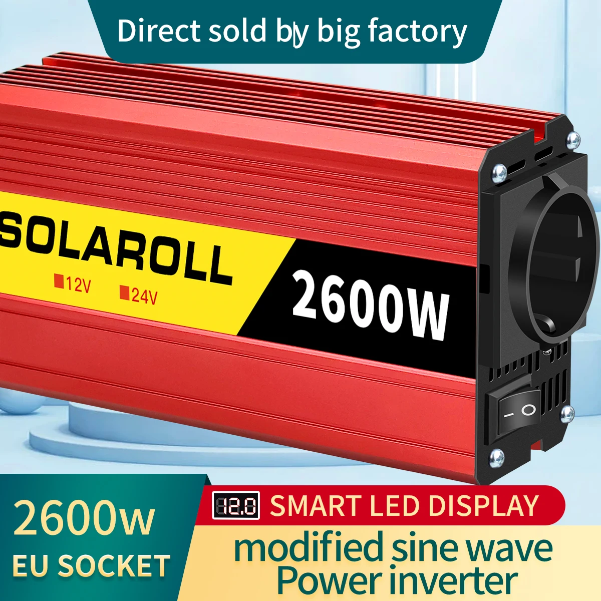 HighPowerInverterCarConverter2600W3000W4000WEuropeanstandard