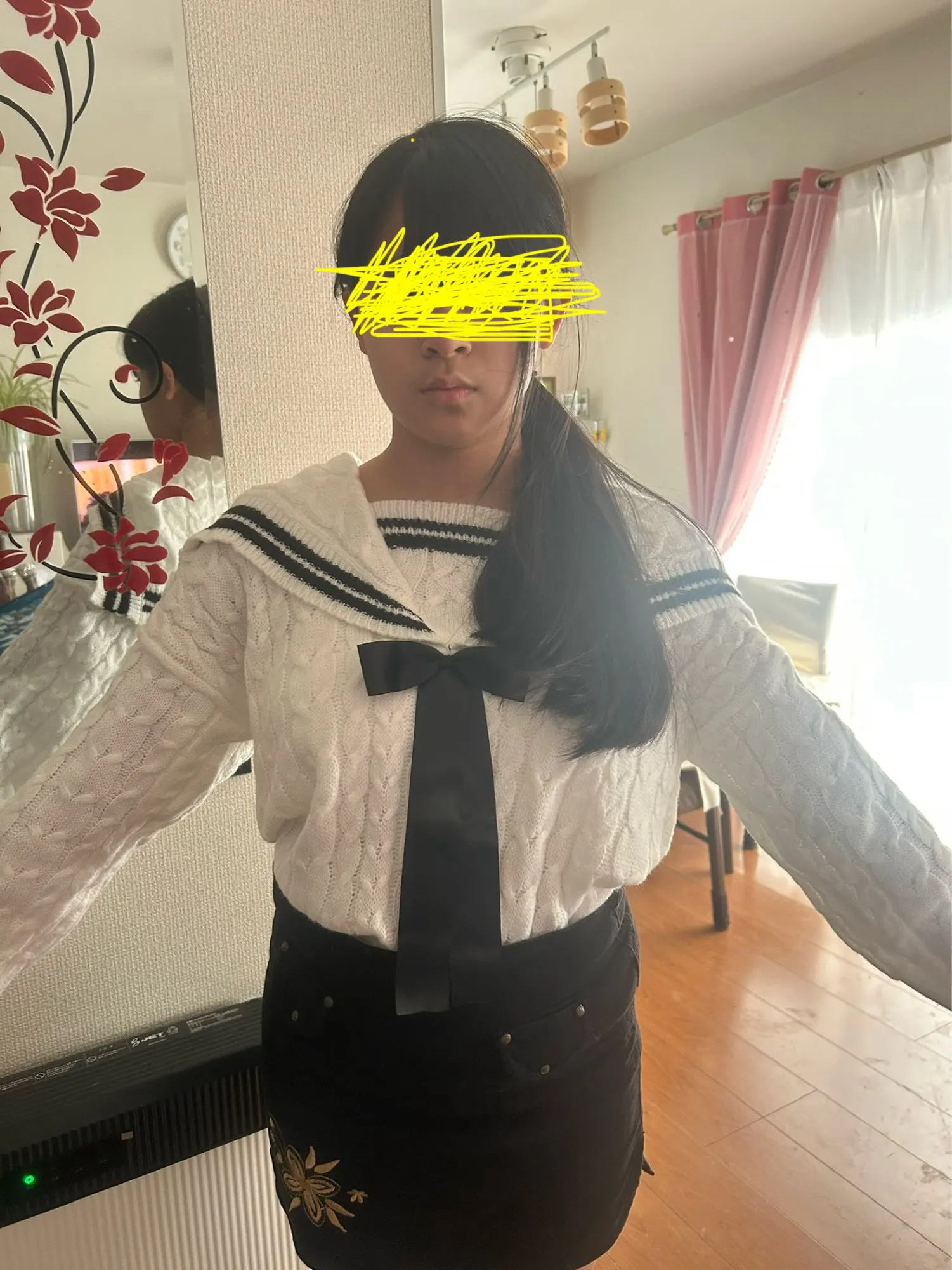 Knitted Sailor Sweater - Nanchatte Seifuku photo review