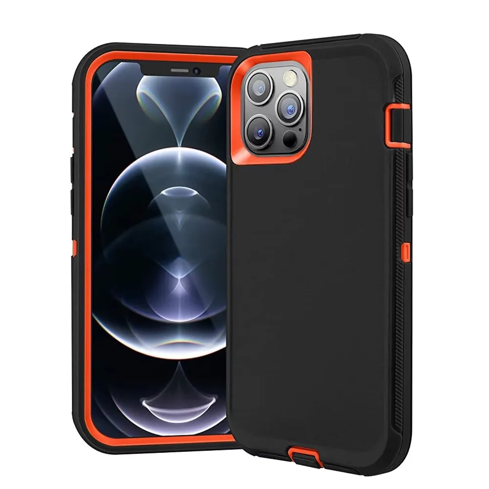 Ultimate Heavy Duty Shockproof Armor Dust-Proof Case Cover - 3 in 1 Protection