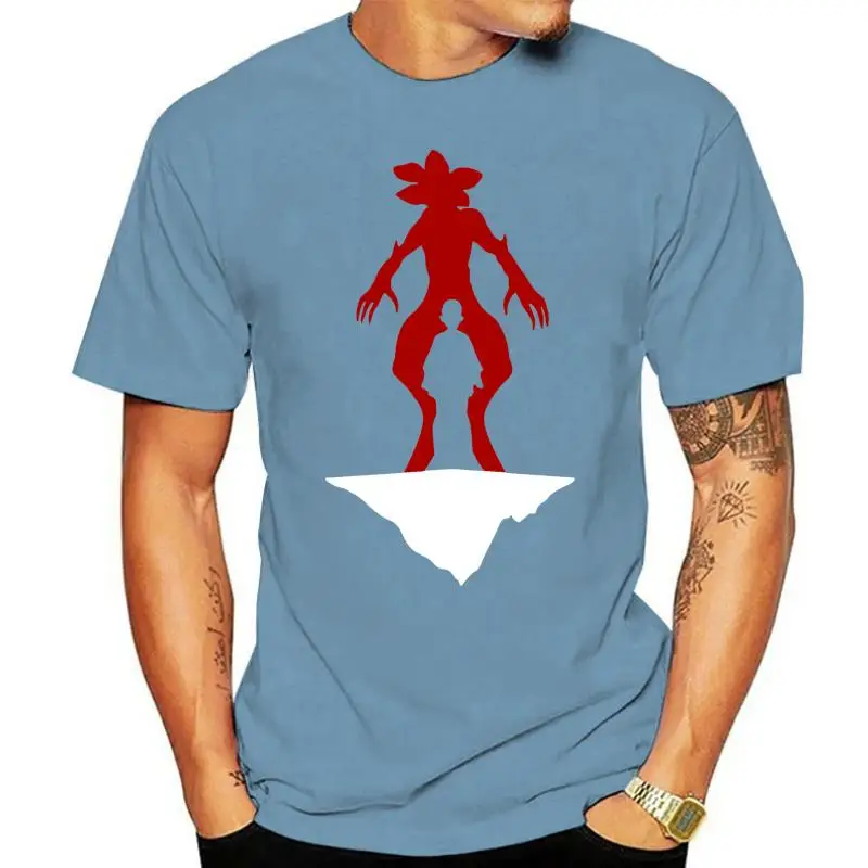 thumbnail image 1 of Stranger Eleven & Demogorgon Things Silhouette T-Shirt - Mens Womens Kids Tee New Cool Tee Shirt, 1 of 5