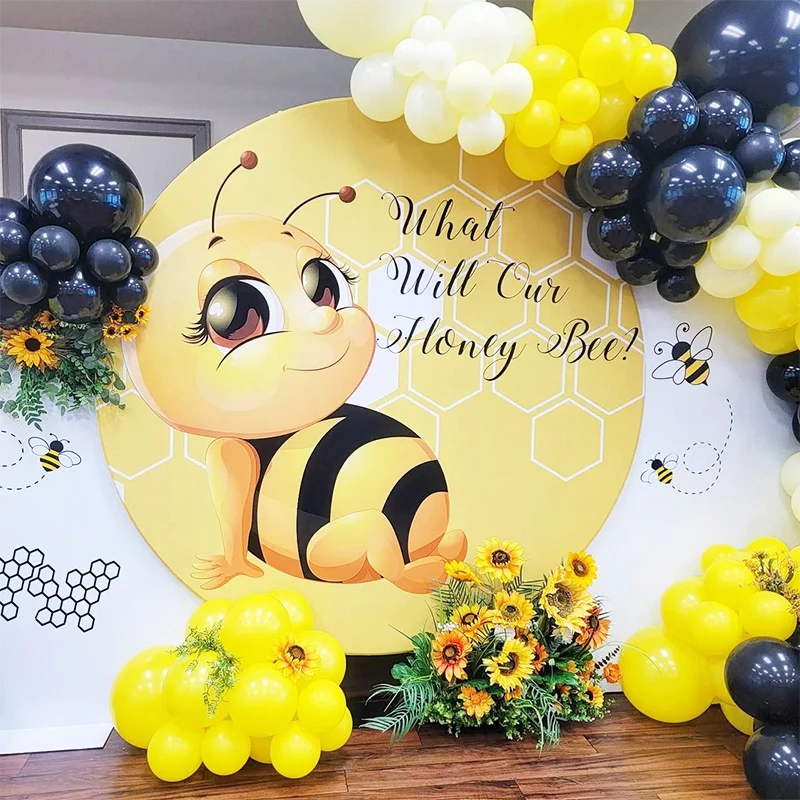 Bumble Bee Party Decor Bee Party Latex Balloons for Bee Birthday Baby  Shower Decorations Party Supplies