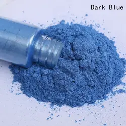 Purple Natural Mica Powder Pigments for DIY Art and Crafts - 25ml Shimmering Resin and Nail Gel Enhancer (Dark Blue)