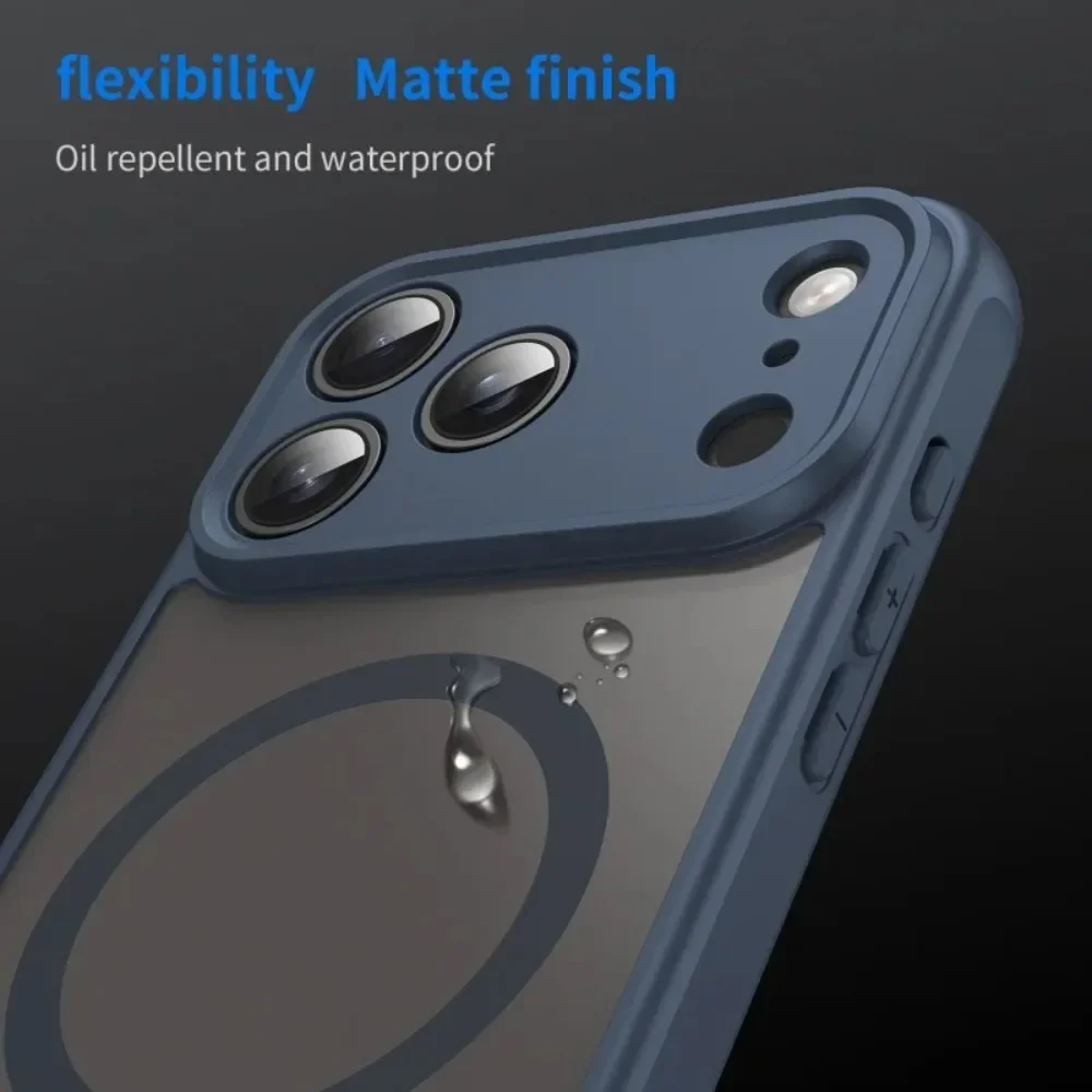 iPhone Matte Magnetic Case with Lens Protection 4