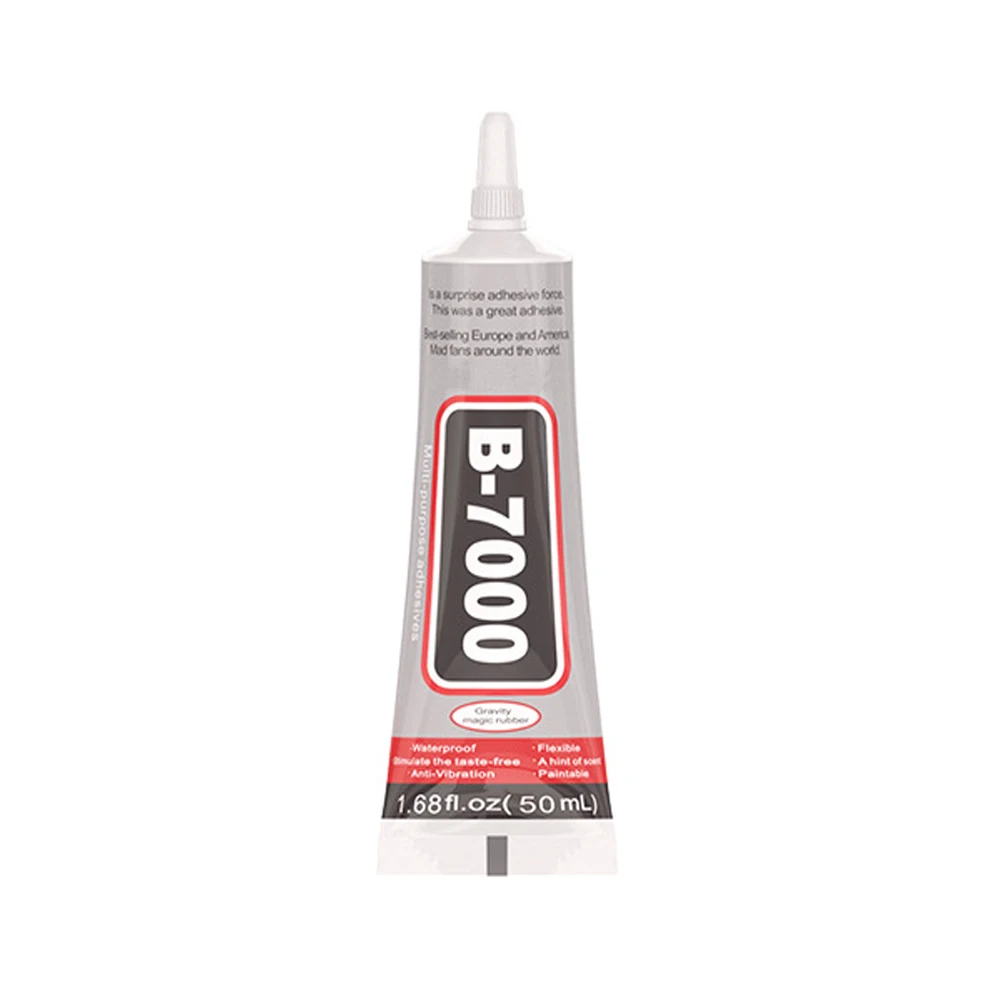 B-7000 투명 접착제, 전화 수리 접착제, 범용 유리 플라스틱, DIY 드릴, 슈퍼 접착제, 15ML, 25ML, 50ML, 110ML