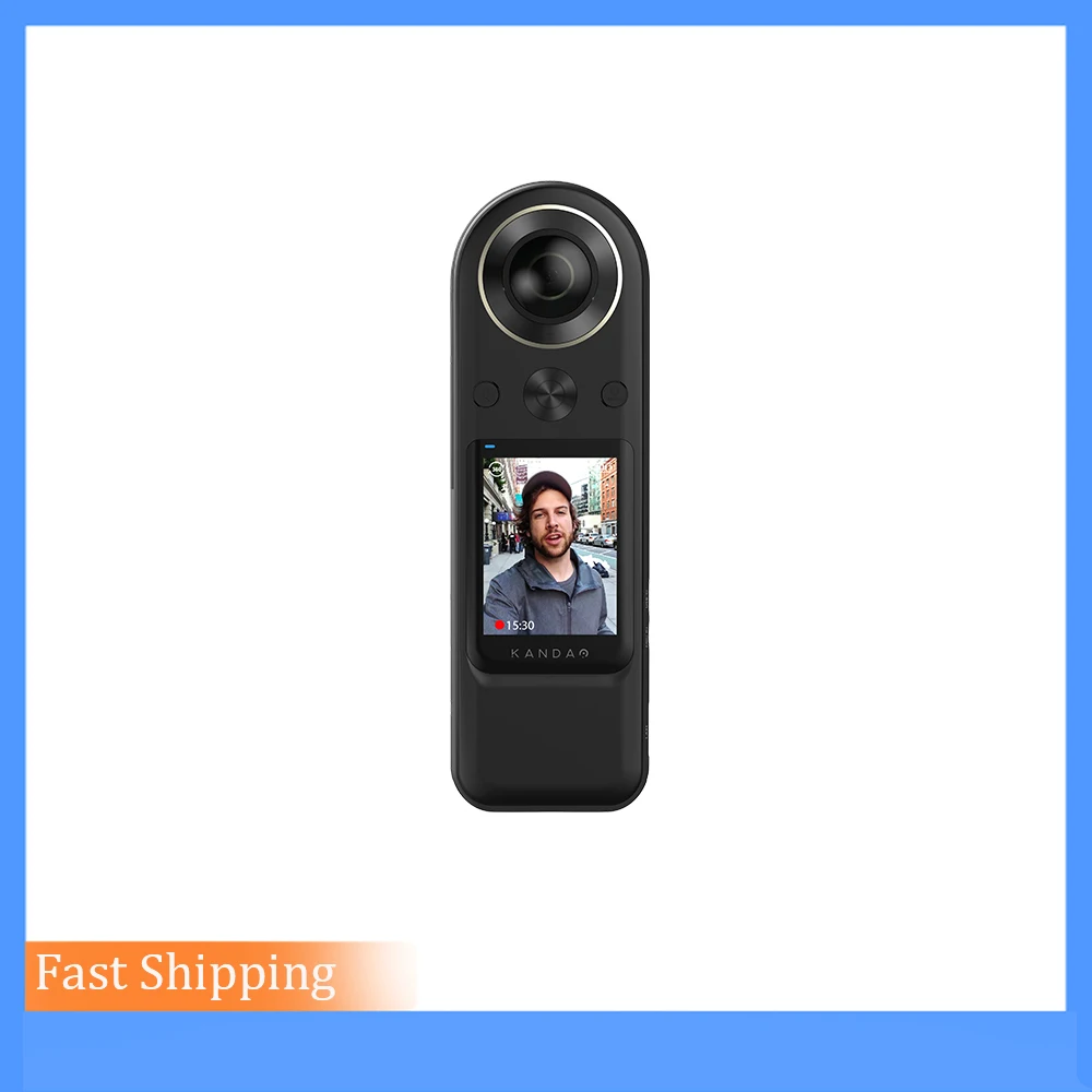 Industry version QooCam 8K professional panoramic camera 8K VR panoramic camera splicing live broadcast solution