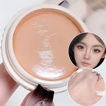 Correttore monocolore ad alta copertura Anti Cerchio scuro Lentiggine Fondotinta impermeabile a lunga durata Base BB Cream Trucco viso