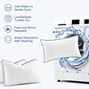 Luxurious Goose Down and Feather Pillow 1 Piece Neck Pillows for Sleeping Home Bed Pillow for Stomach or Side Sleeper Multi Size 6