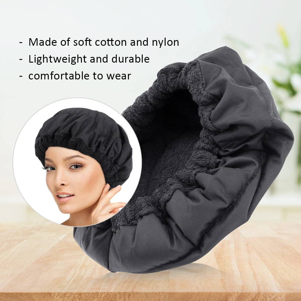 Flaxseed Hair Care Cap Heating Steaming Microwave Hair Dryers