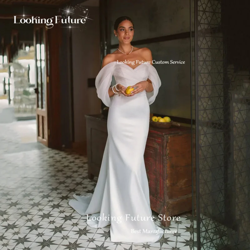 Рисунок 4 - Простое свадебное платье с белой тюлевой юбкой