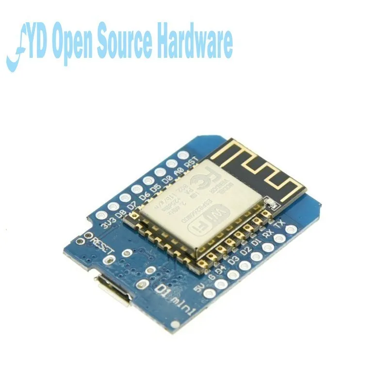 ESP8266 D1 mini-Mini NodeMcu 4M bajty Lua WIFI Internet rzeczy płyta rozwojowa oparta na WeMos 3 ESP8266 D1 mini-Mini NodeMcu 4M bajty Lua WIFI Internet rzeczy płyta rozwojowa oparta na WeMos - Image 3