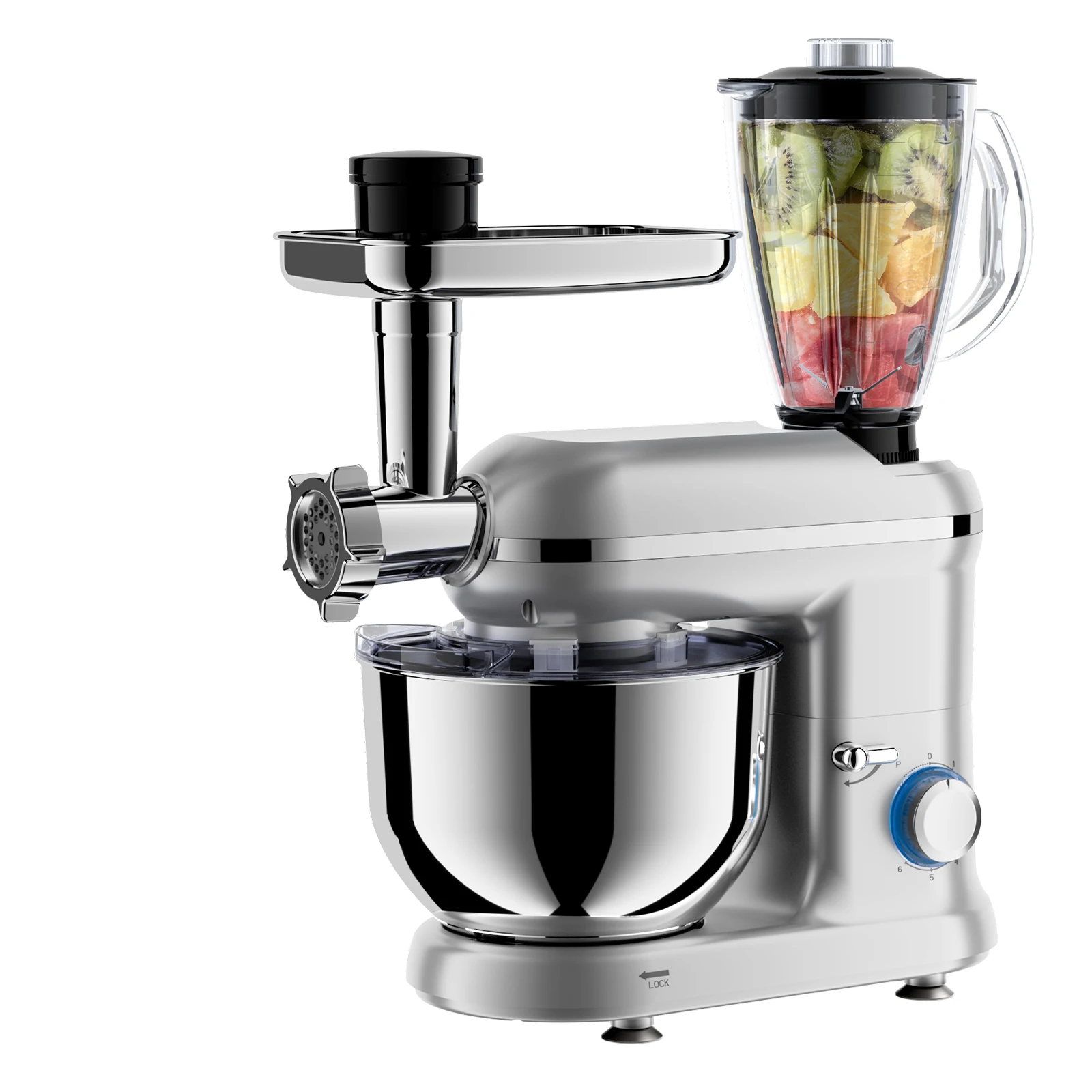 Stand mixer - Home chef machine - Multi-functional blender - 6L capacity - Cross-border fully automatic chef machine - In stock