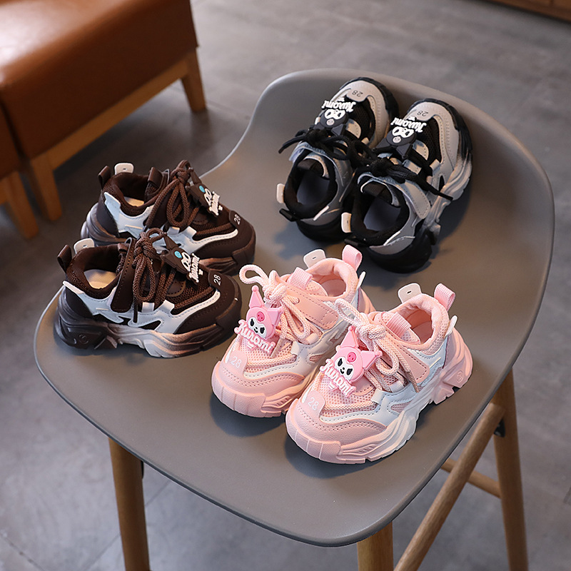 Girls Boys Toddler Spring Autumn New Sneakers Fashion Versatile Kids Casual Shoes Soft Soled Breathable Children's Sports Shoes