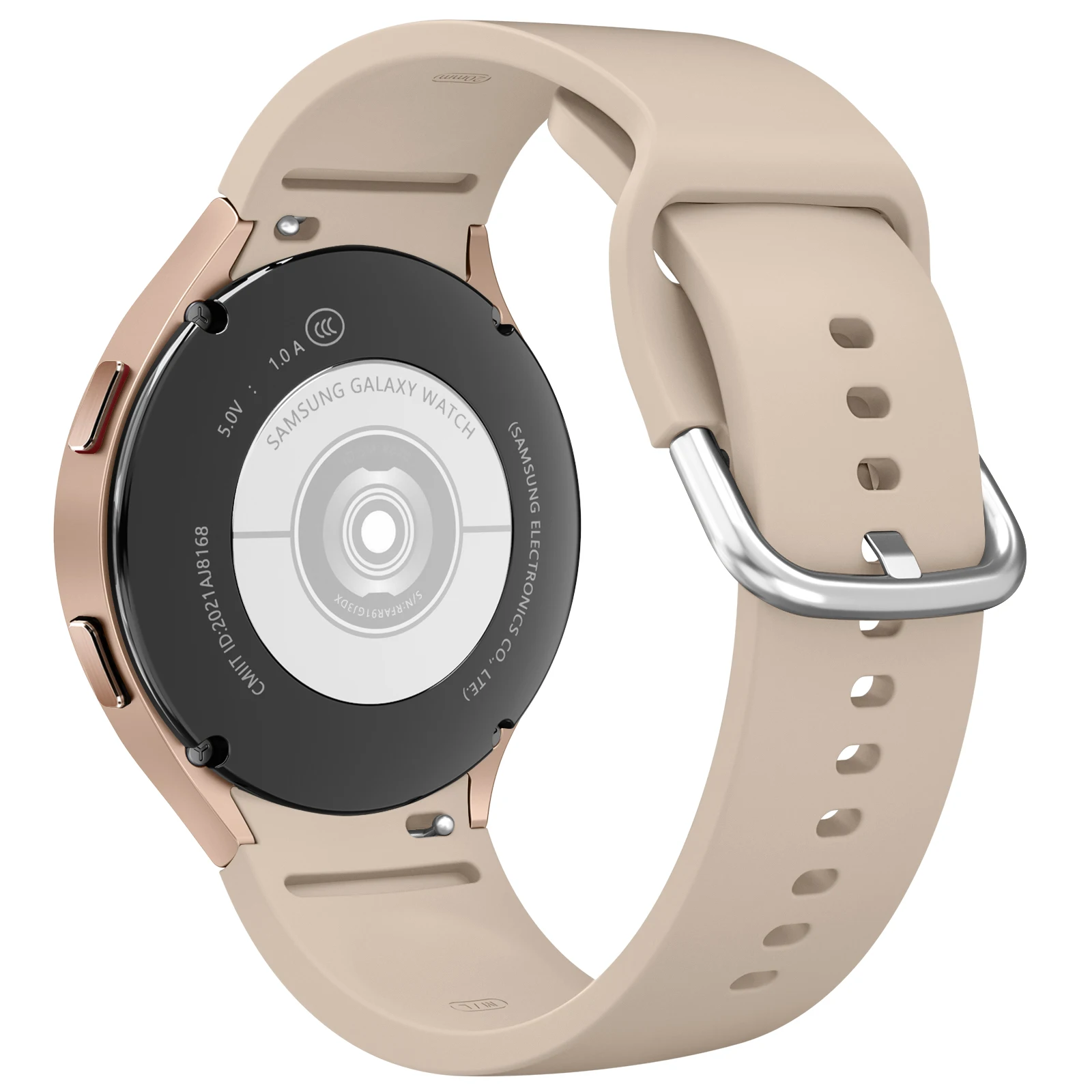 Seamless 20mm Silicone Watch Band – Universal Design