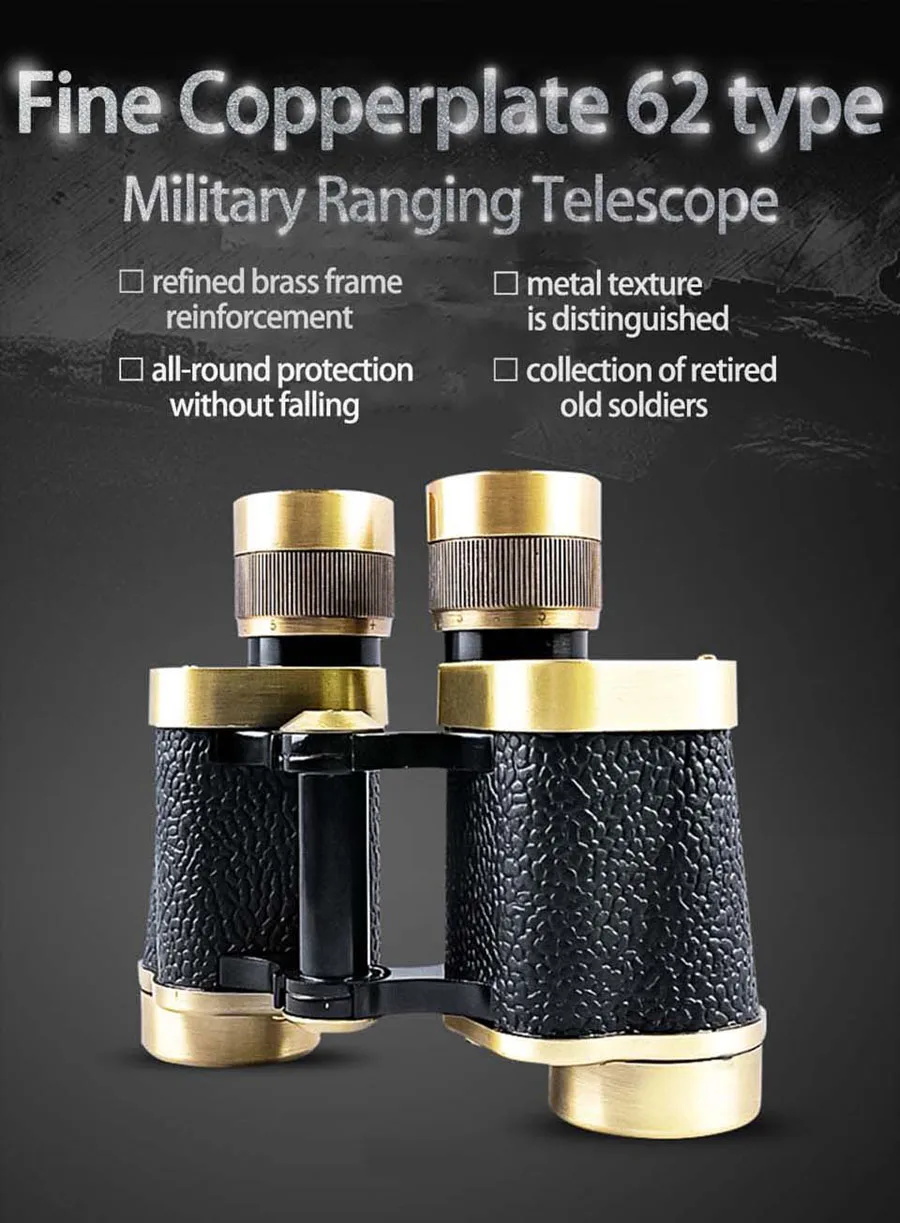8X30 Militärfernglas für Erwachsene, professionelles HD BAK4-Prismenobjektiv-Fernglas aus Vollmetall für Vogelbeobachtung, Jagd, Reisen, Sport – Detail 3