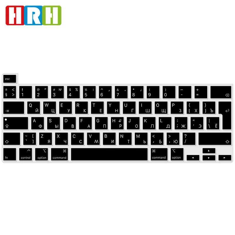 Hrh Foreign Language Keyboard Skin Cover Eu Version Fit For Macbook New