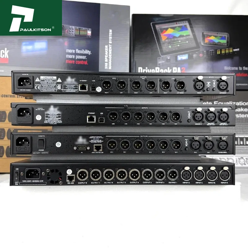 폴킷슨 드라이브랙 PA2 260 VENU360 DSP 오디오 프로세서 음향 장비 전문 디지털 오디오 프로세서 사운드 시스템